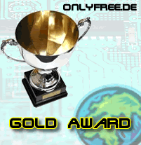Gold-Award von www.onlyfree.de